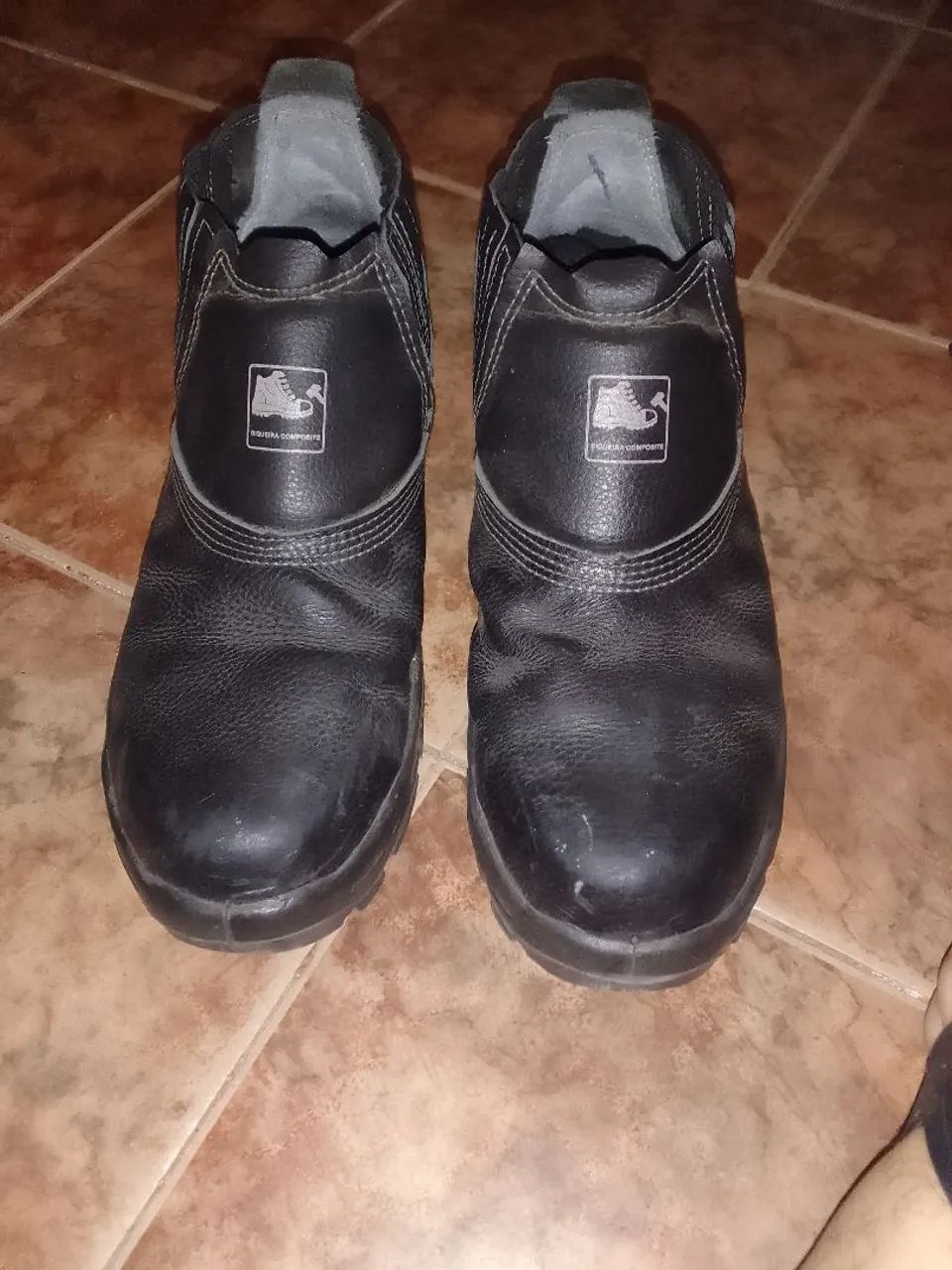 Bota bico de aço tamanho 45  - Foto 2