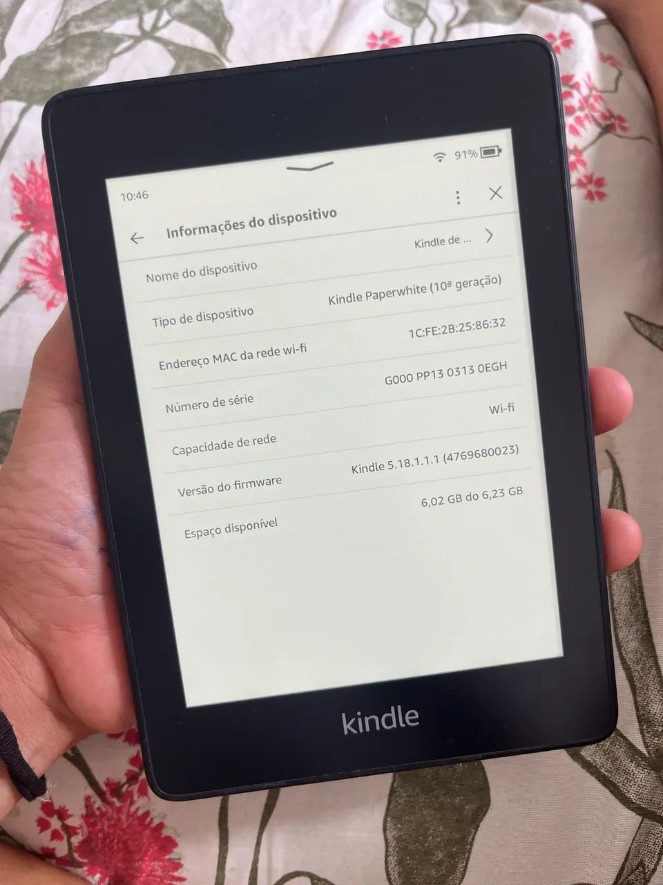 kindle paperwhite 10° geração - Foto 3