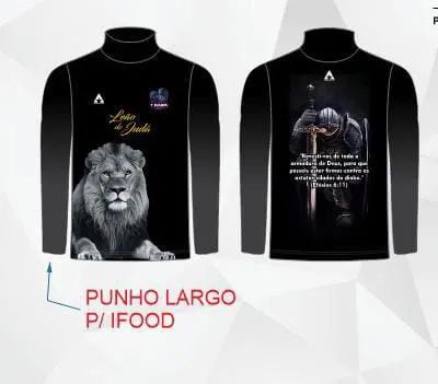 Blusas manga longa punho e gola proteção UV  - Foto 2