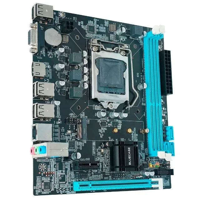 PLACA MAE BMB B75-D3HGU-M2 REV 2.0 BULK DDR3 1155 NOVA! - Foto 3