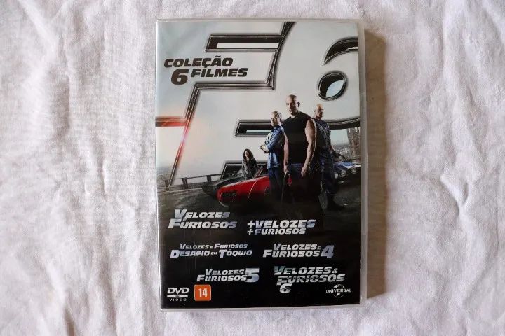 DVD Velozes e Furiosos 1-6 