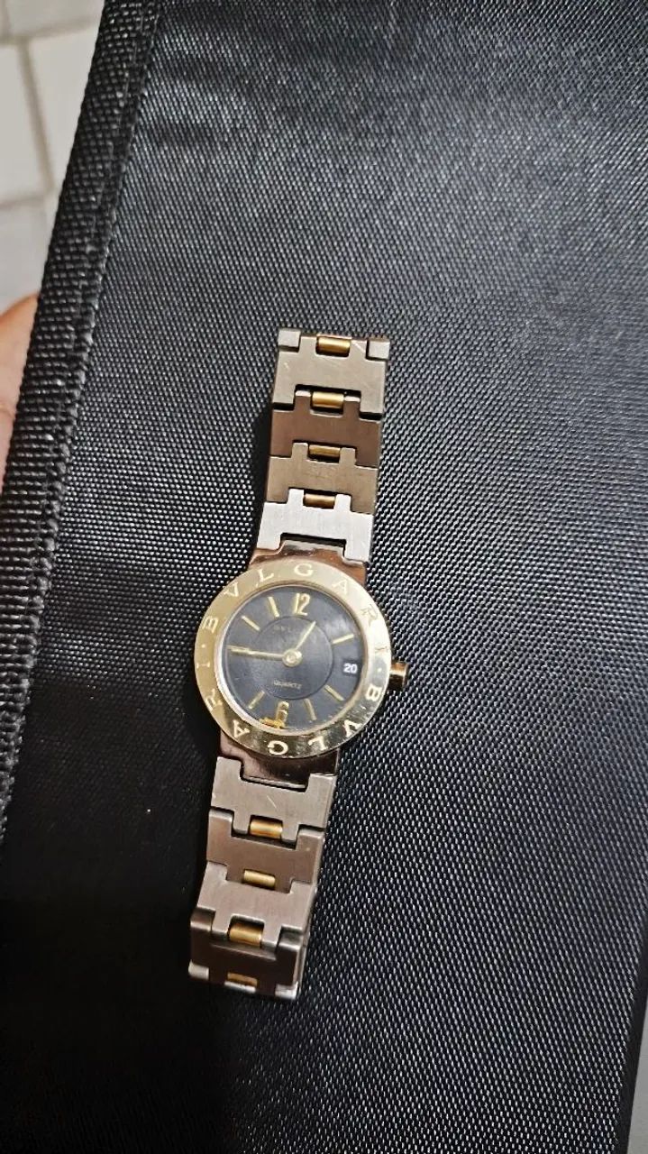 Vendo relógio BVLGARI BB33SS Quartz original - Foto 4