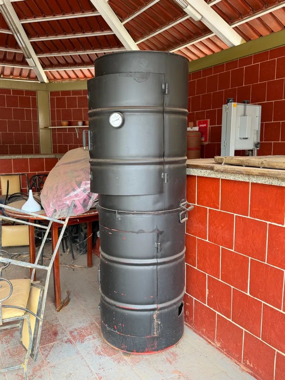 Defumador tambor  - Foto 3