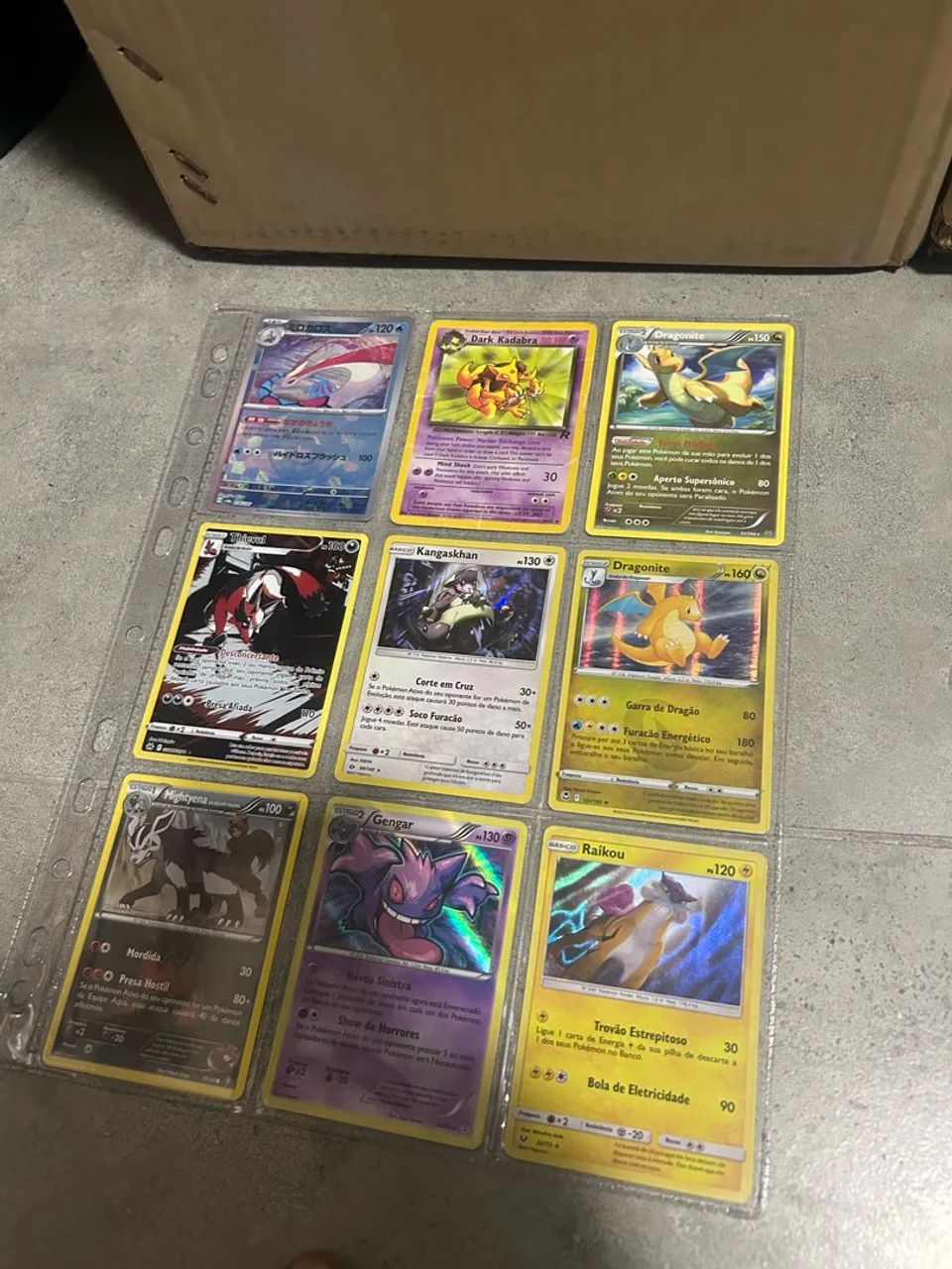 Cartas de Pokémon  tem 80 cartas a maioria antiga - Foto 2