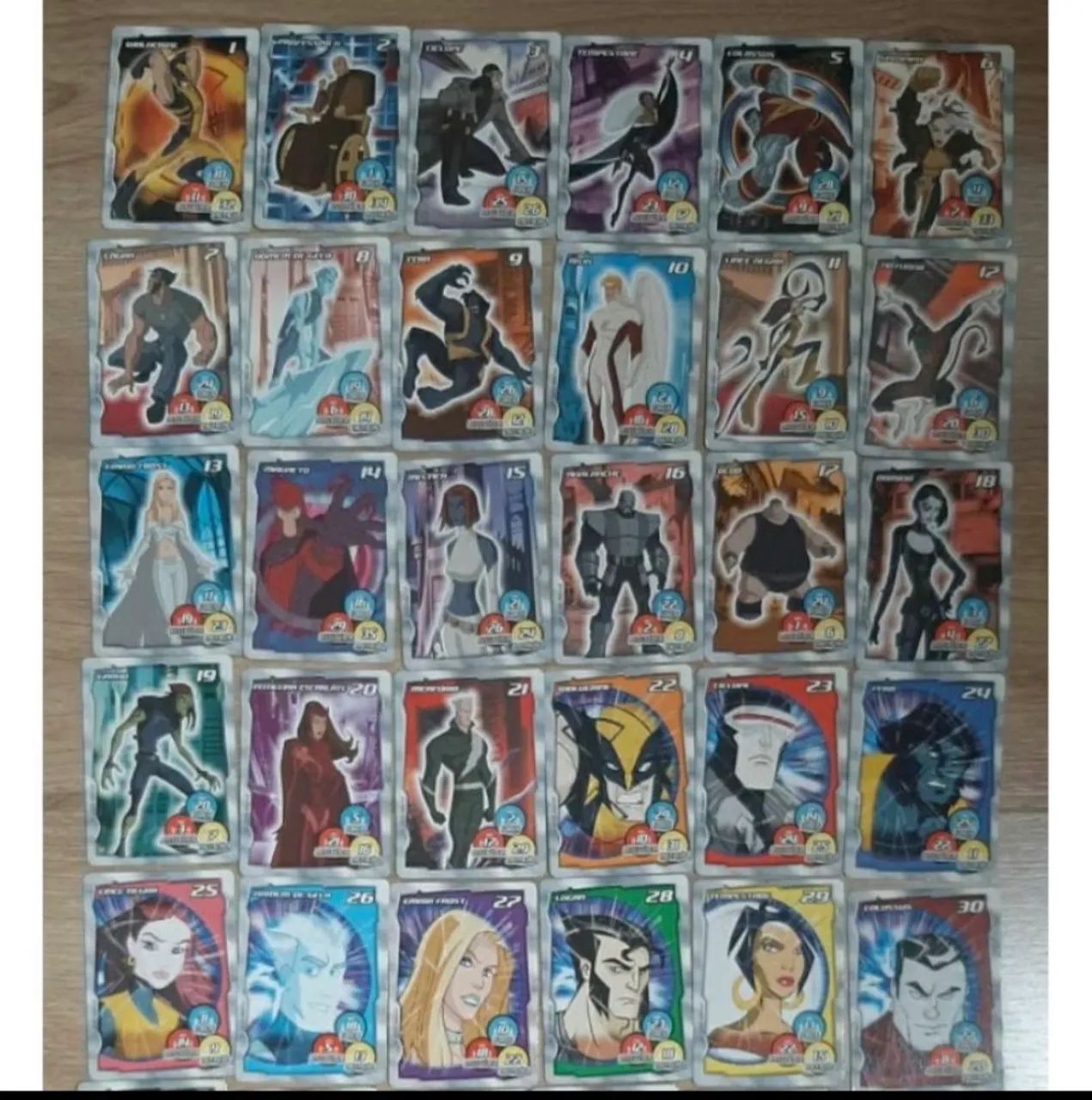Cards Wolverine e os X-Men