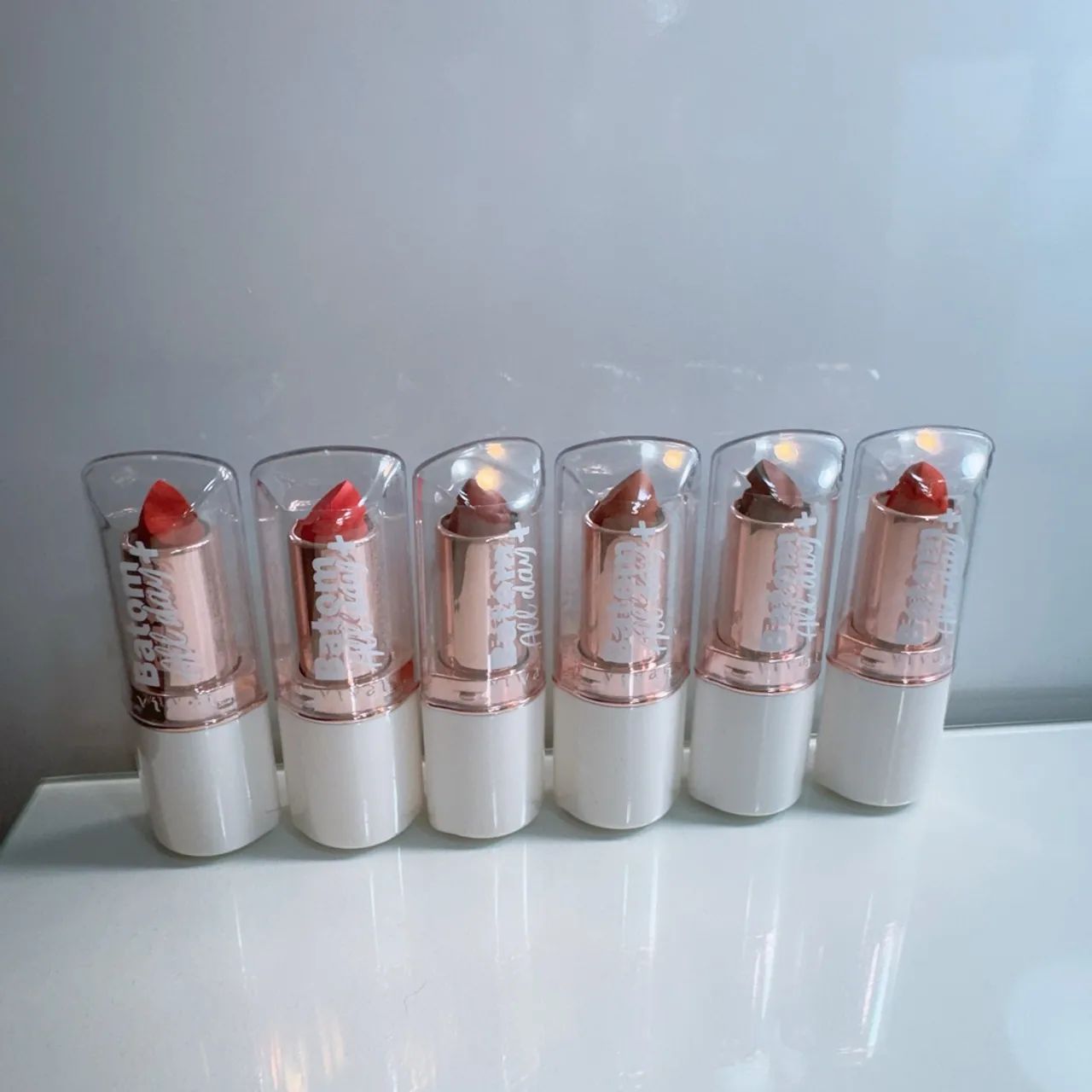 Kit 6 batons Vivai - Batom Matte All Day + 3244 - Foto 3