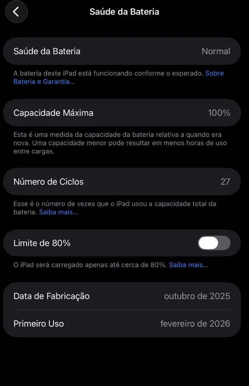 Ipad 11 Silver A16 128GB - Garantia até 02/2027 - Foto 4