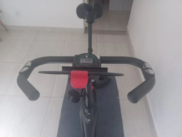 Bicicleta Ergométrica Spinning Rmira NT7 com Bluetooth e Tapete - Foto 2