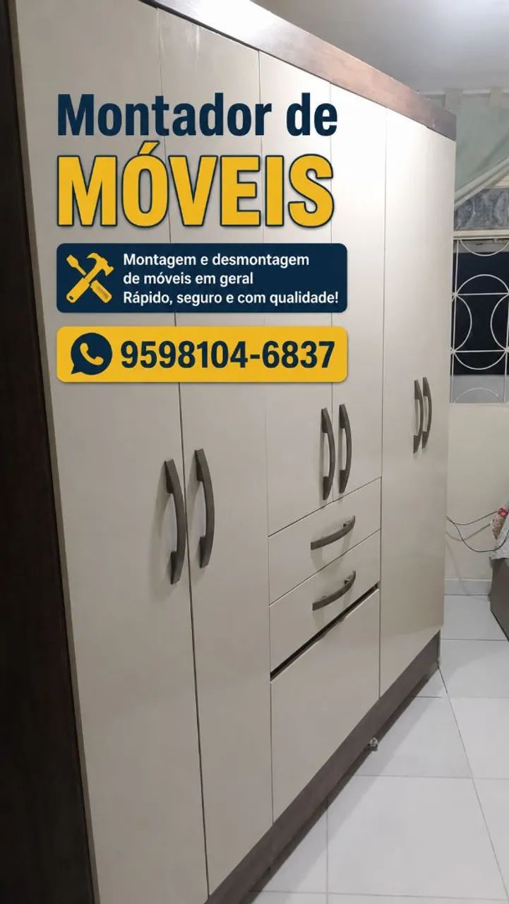 Guarda roupa - montador de móveis 