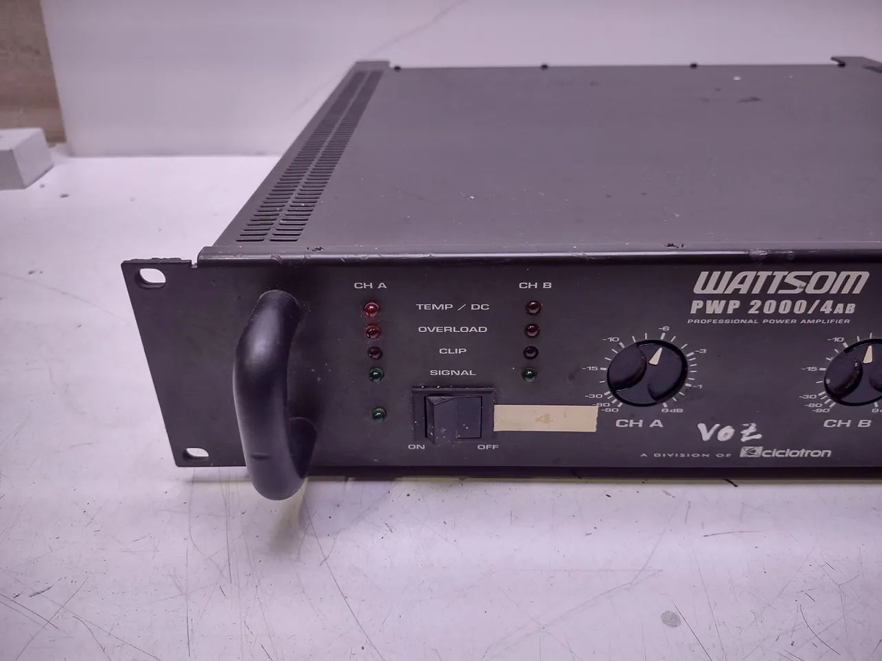 Potência pwp 2000 wattsom 4ab funcionando perfeitamente  - Foto 2