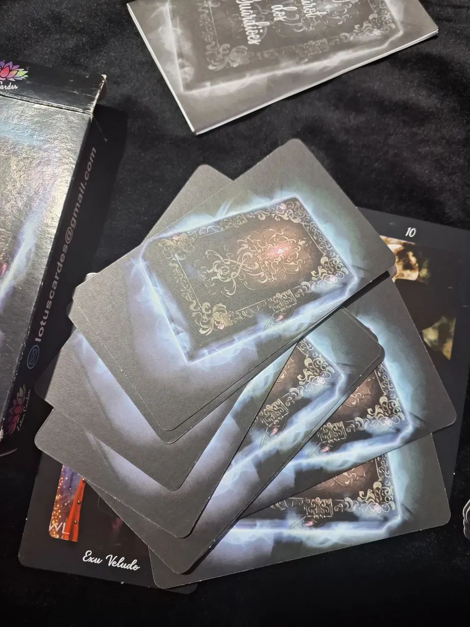 Baralho o tarot dos guardiões lotus cardes - Foto 4