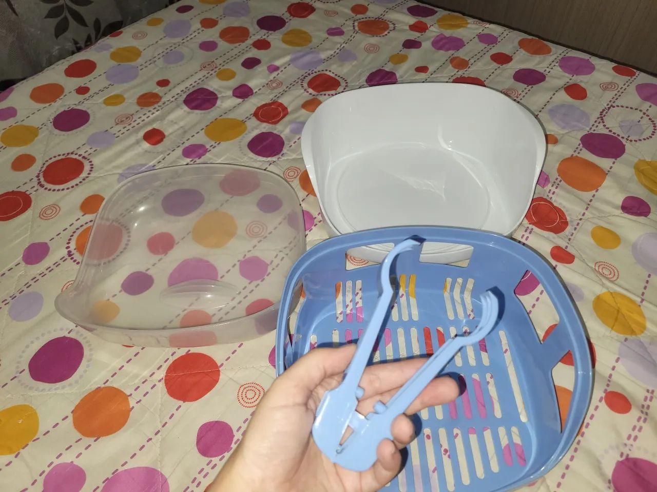 Esterilizador de mamadeira para microondas - Foto 2