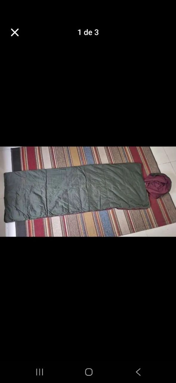 Saco de dormir marca Magalhães Sucupira 
