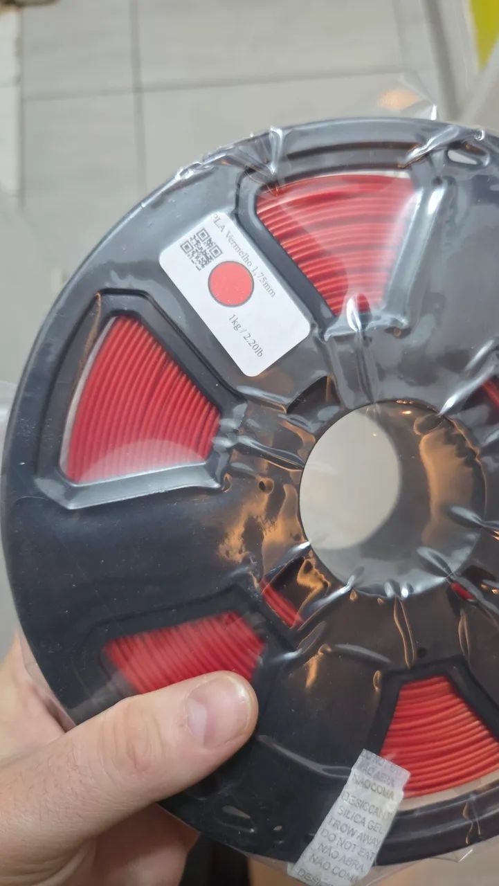 KIT COM 4 FILAMENTOS PARA IMPRESSORA 3D - NOVOS E LACRADOS - Foto 3