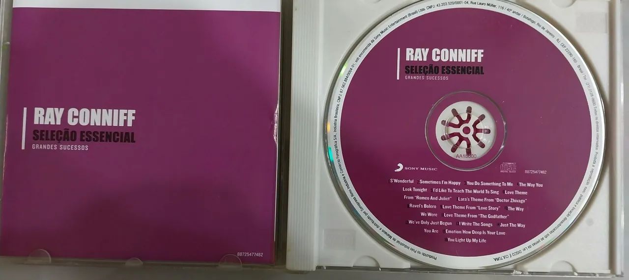 Cd Ray Connif-Seleção Especial  - Foto 2