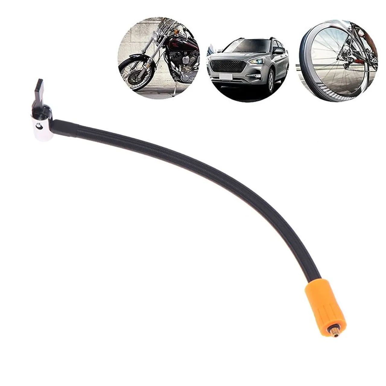 Mangueira Para Mini Compreensor de ar Portátil com Rosca M6  - Foto 2