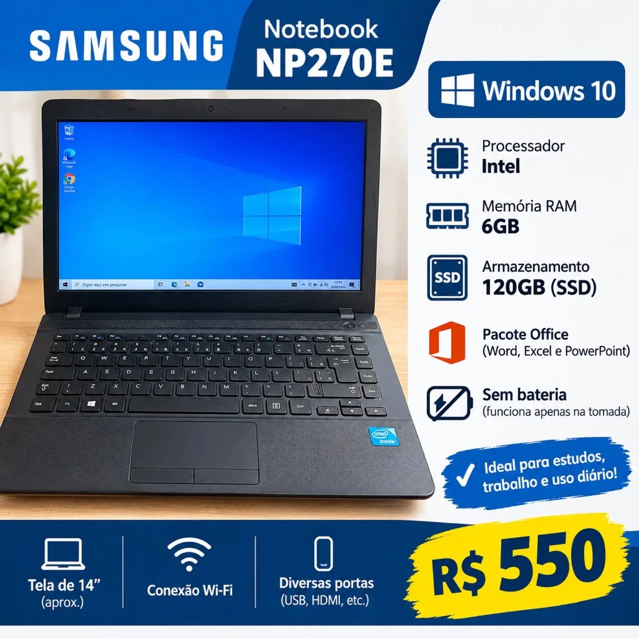 Notebook Samsung 