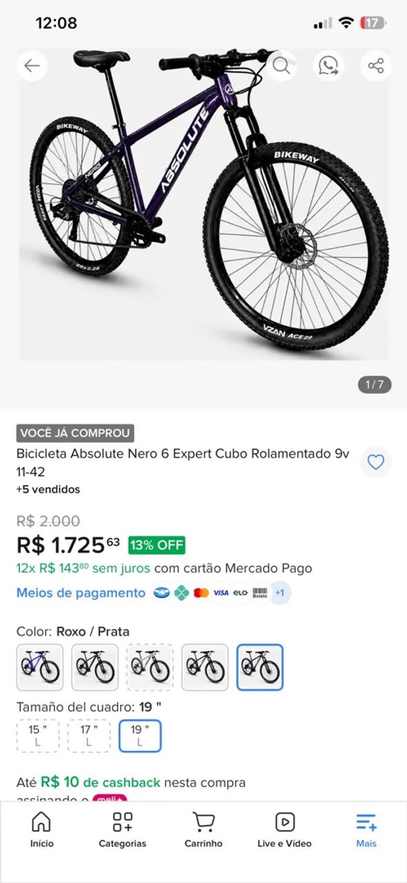 Bicicleta Absolute Nero 6 - Foto 4
