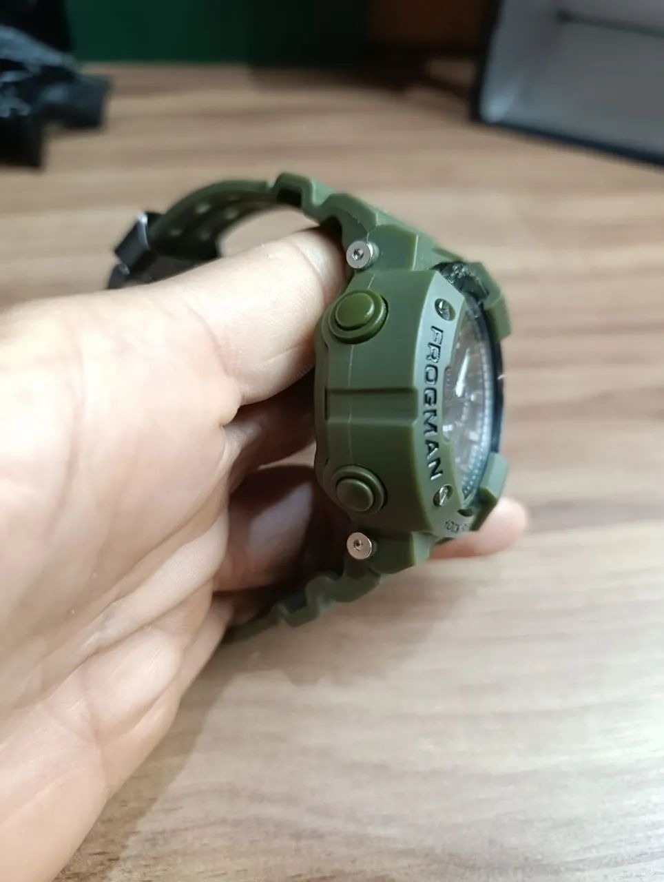 Casio G-Shock Frogman Verde Militar  - Foto 4