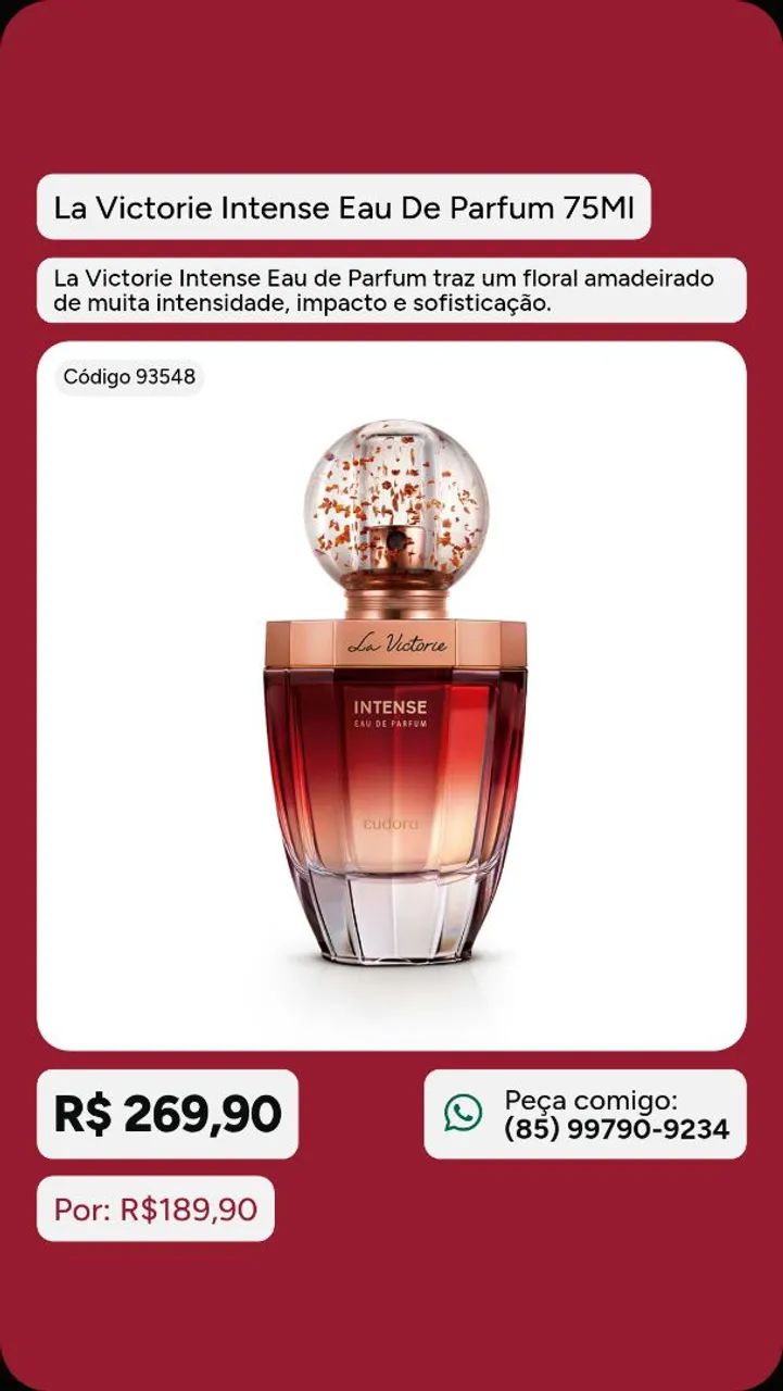 Promoção Eudora La Victorie - Foto 2