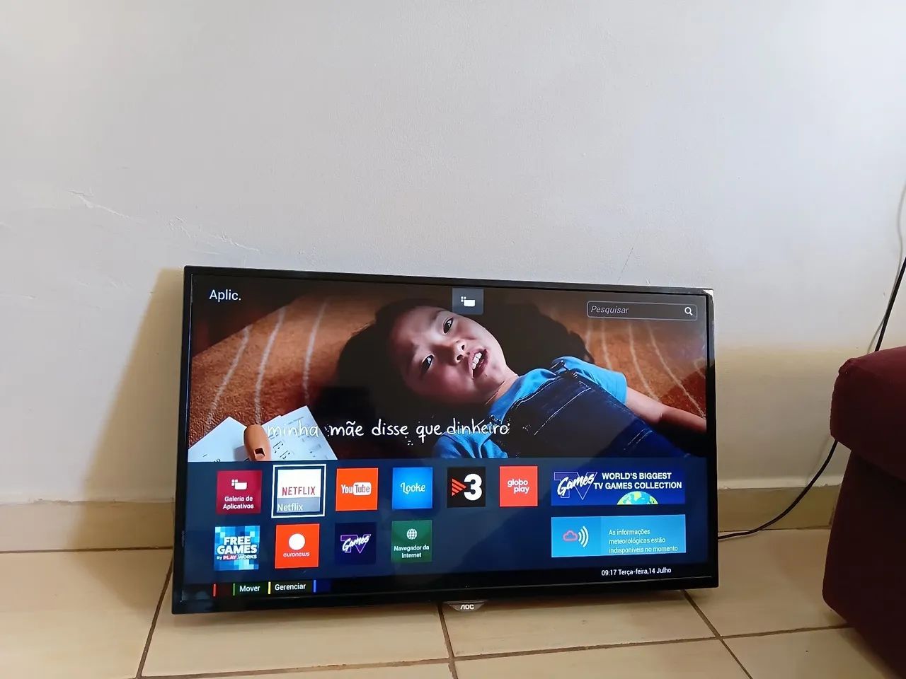 Smart TV aoc 32 polegadas Wi-Fi  - Foto 3