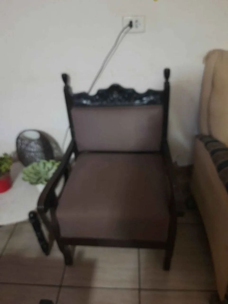 Jogo de sofá antigo  - Foto 3