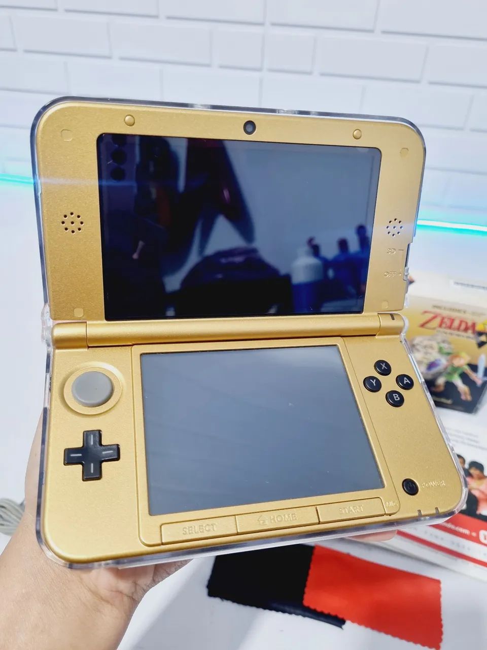 417- NINTENDO 3DS XL DESBLOQUEADO The legend of Zelda - Consoles