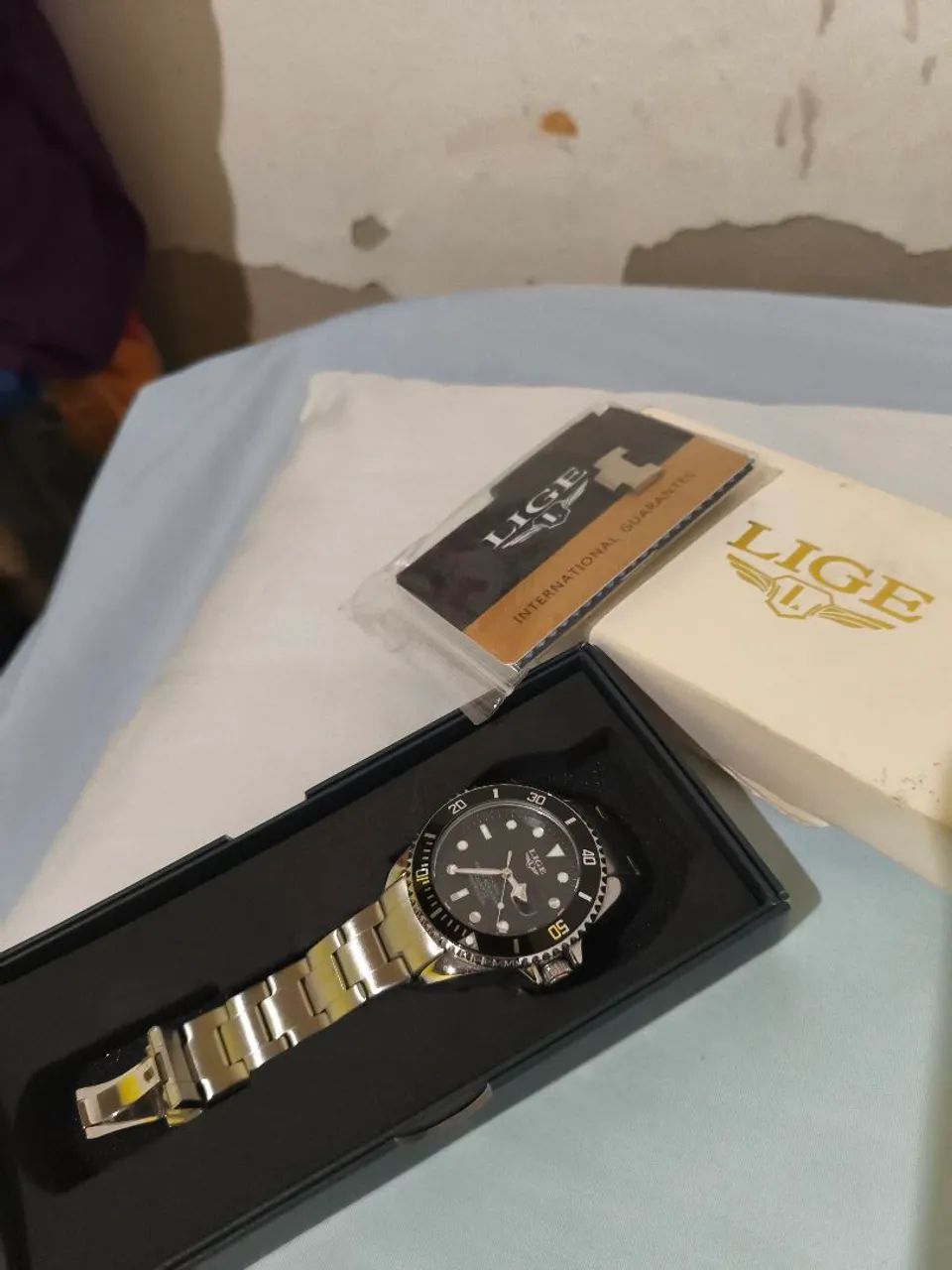 Relógio lige pratiado masculino 