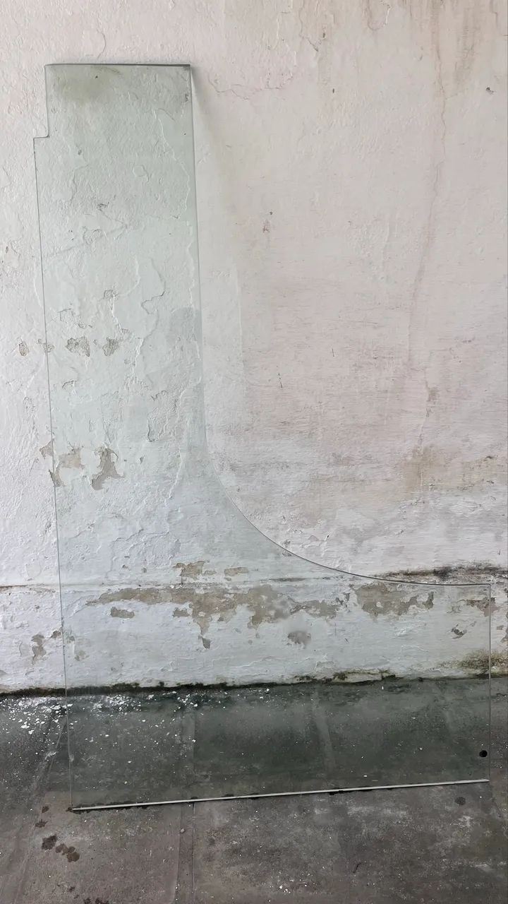 Tampo de mesa de vidro 