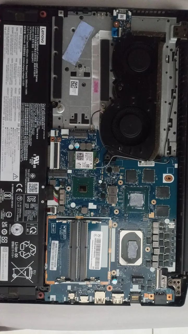 Carcaça notebook gamer + placa de vídeo + processador - Foto 2