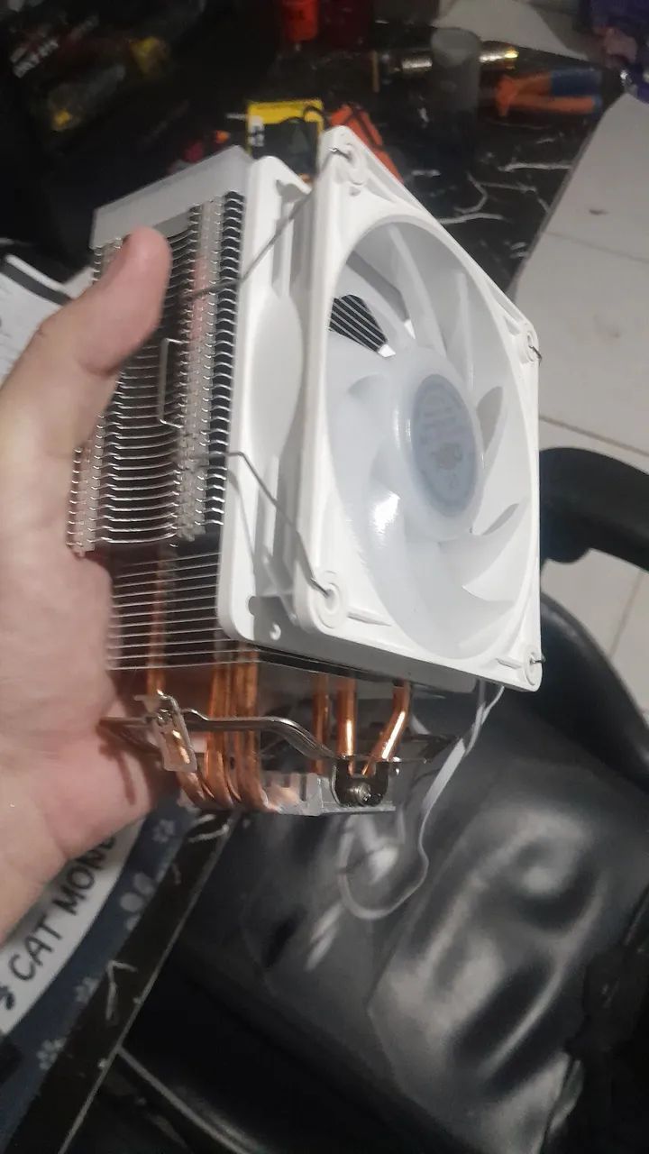 KIT CPU COOLER E FANS ARGB C/ CONTROLADORA 