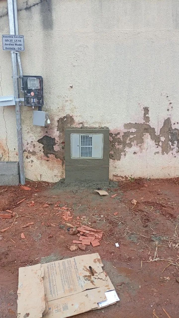 Venda e instalação de padrões elétricos caixa Saneago - Foto 4