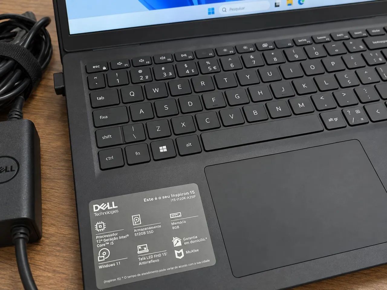 Notebook Dell Inspiron 15 i5 12ª Geração | 8GB RAM | SSD 512GB - Foto 2