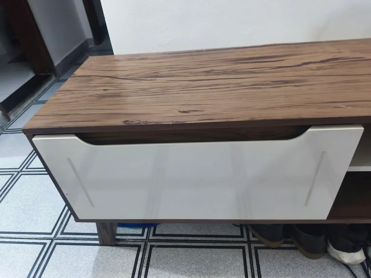 Rack com divisória e porta - Foto 3