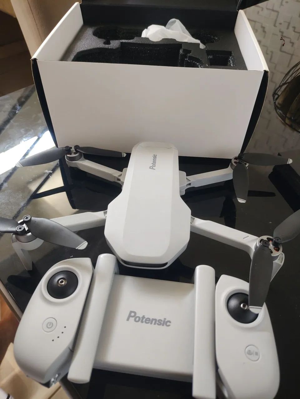 Drone Potensic ATOM 4K com Gimbal 3 Eixos - Completo na Caixa - Foto 5