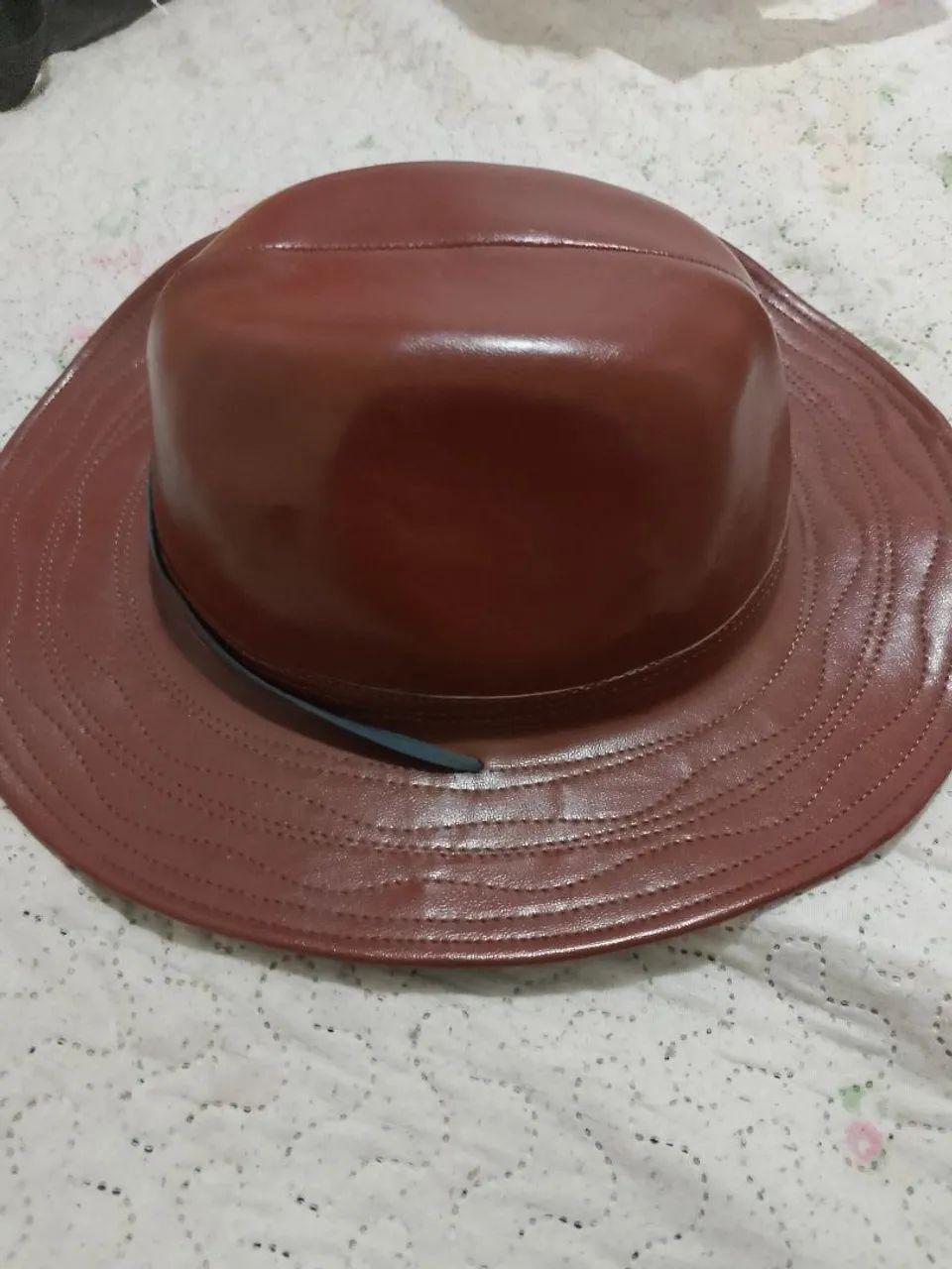 Chapéu de couro legítimo 