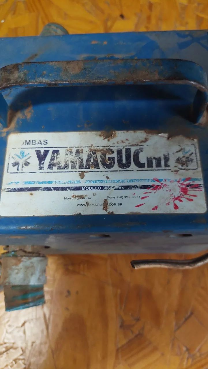 Bomba de transferência de óleo diesel 12v yamaguchi - Foto 3