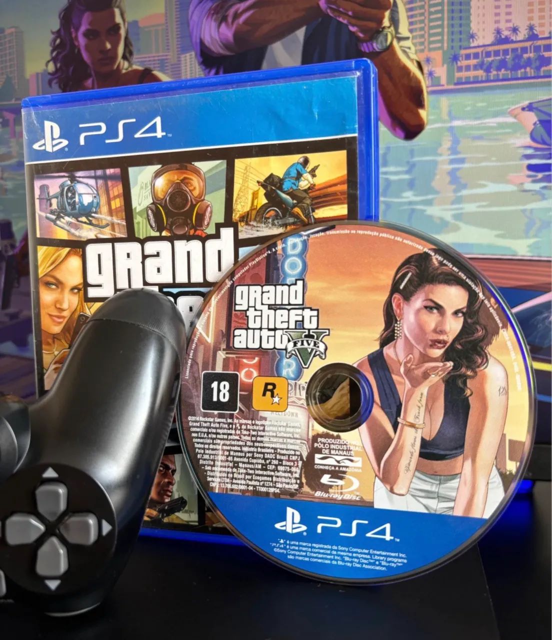 PS4 SLIM 1 TB - IMPECÁVEL - Foto 2