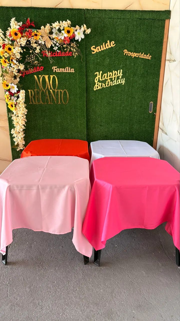 Toalhas de mesa