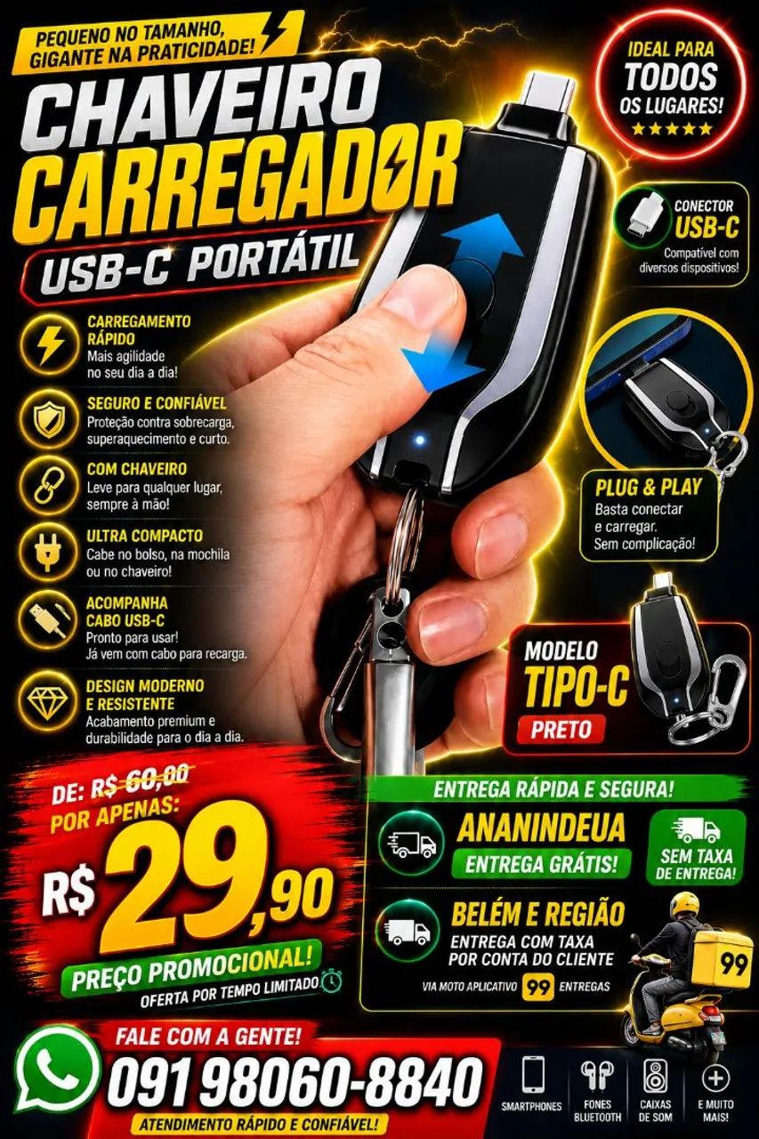 Carregador portátil 