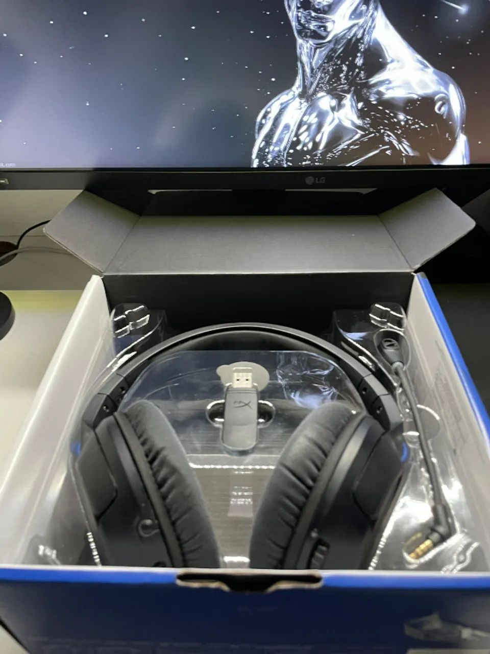 Headset Cloud Flight Wirelless (Ps5 e Ps4) - Foto 3
