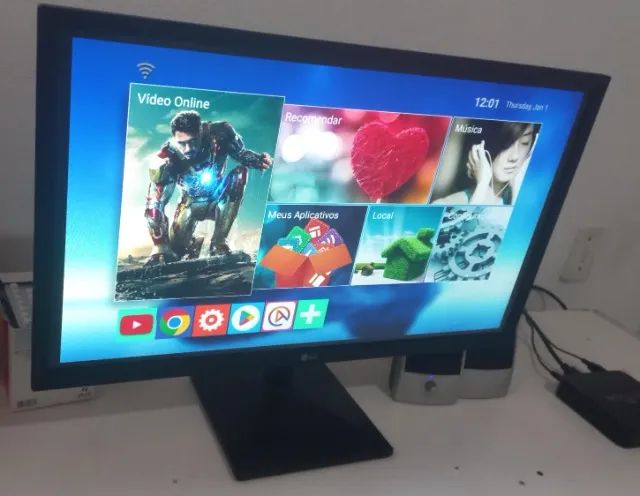 MONITOR 24 POLEGADAS com HDMI 267 REAIS OPORTUNIDADE 