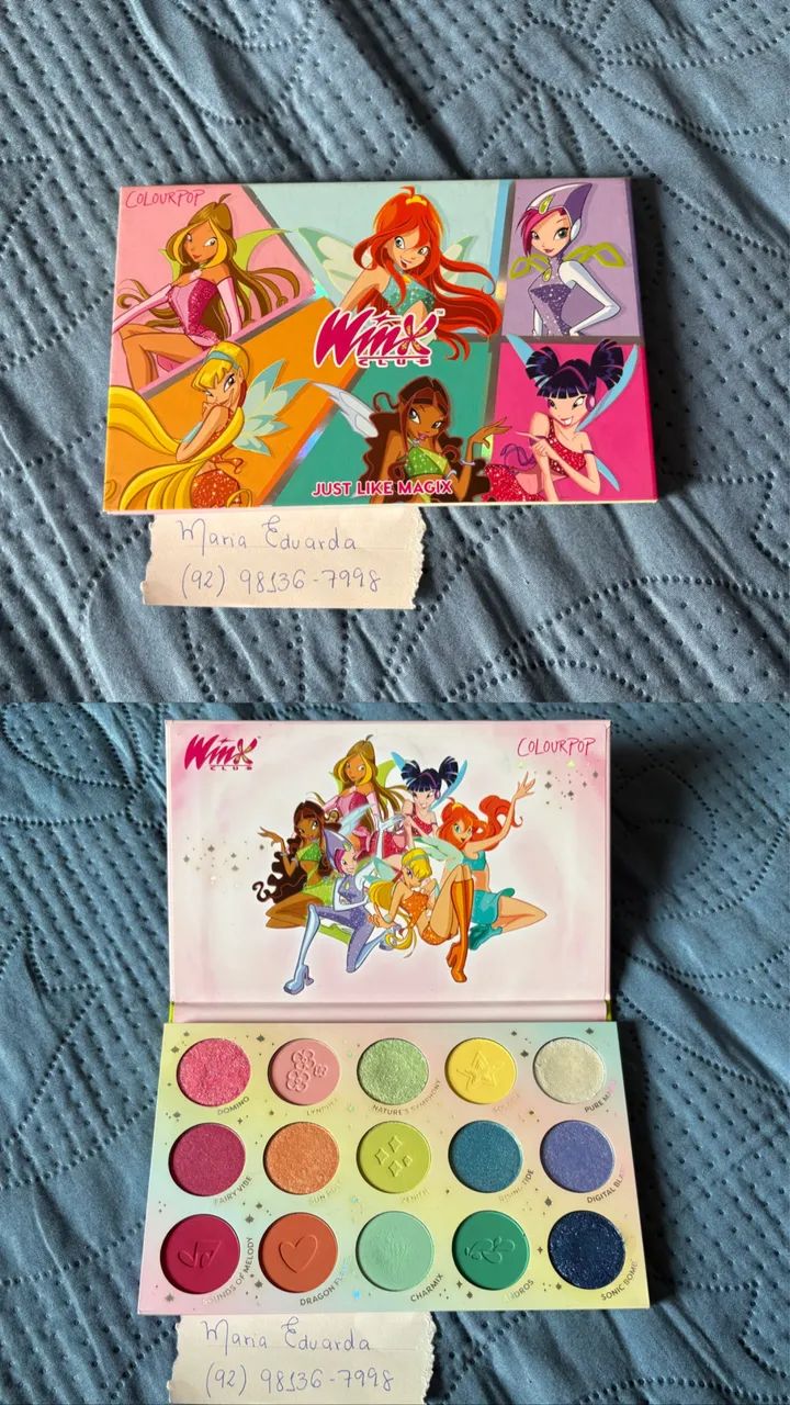 Paleta importada Winx colourpop