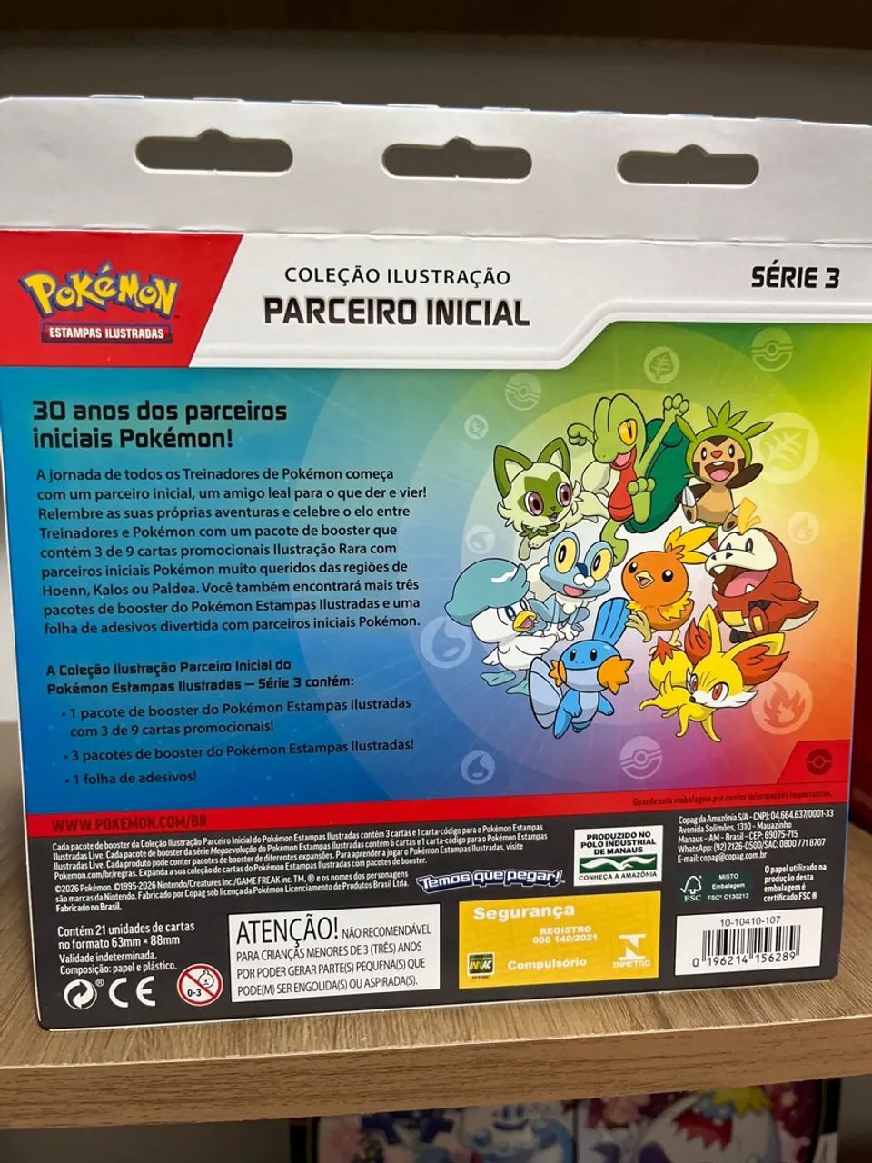 Pokémon Parceiro Inicial Série 3 - Foto 2