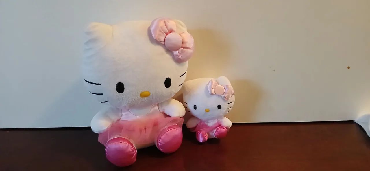 Boneca Hello Kitty Bailarina kit mãe e filha - Foto 2