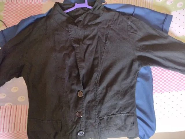 Blazer feminino preto tamanho G - Foto 2