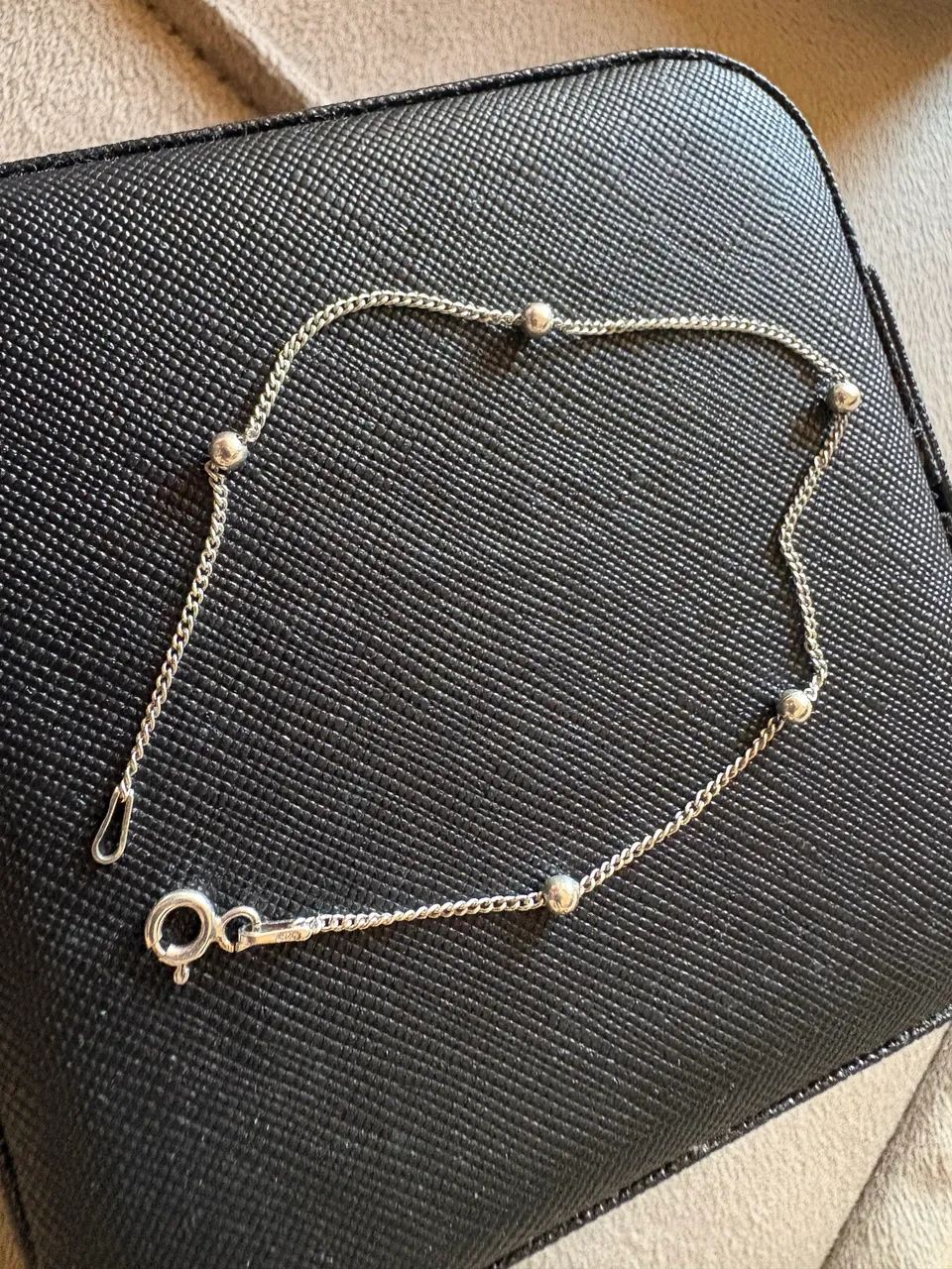 Pulseira de bolinha - Prata 925