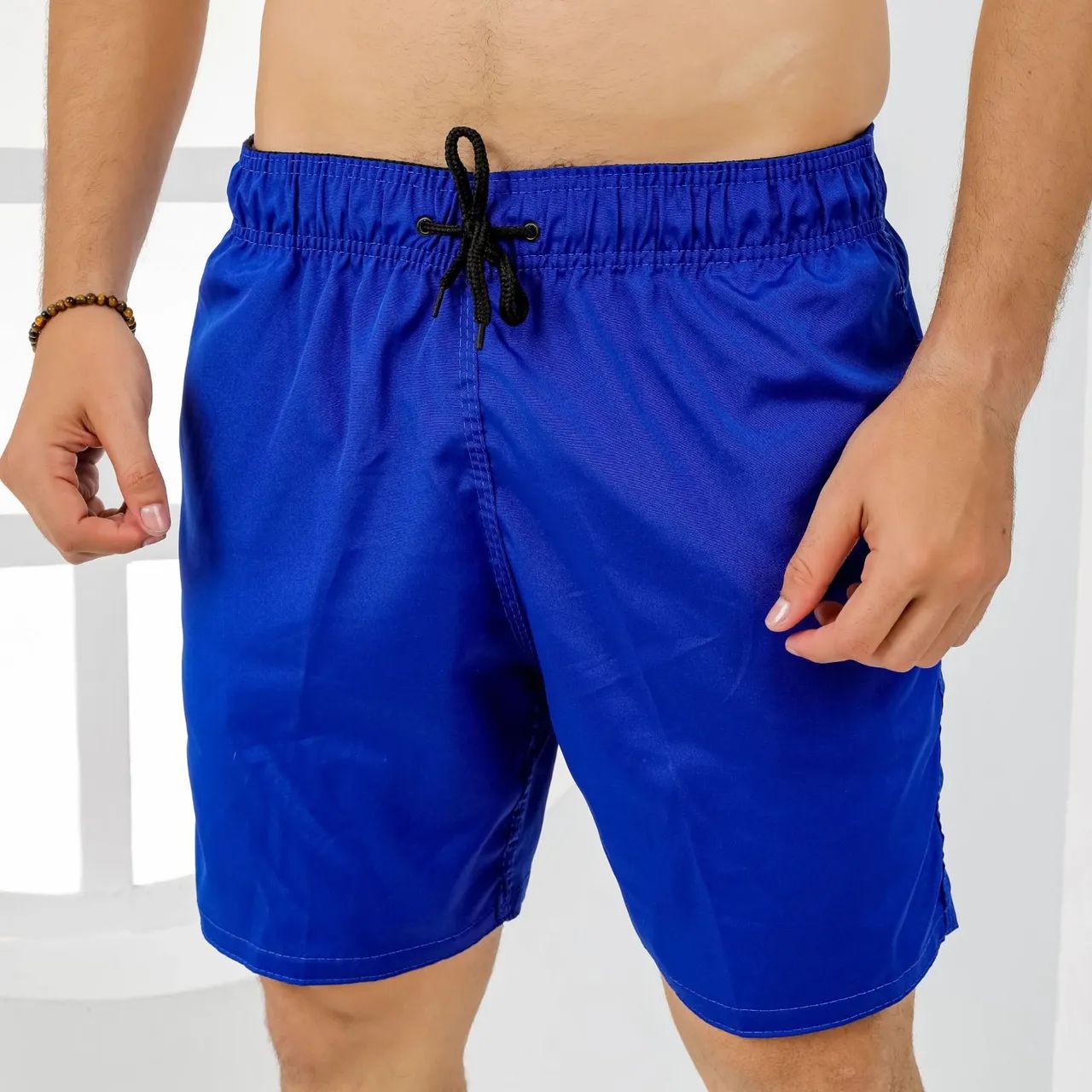 Short Tactel liso Grosso Resistente atacado  - Foto 2