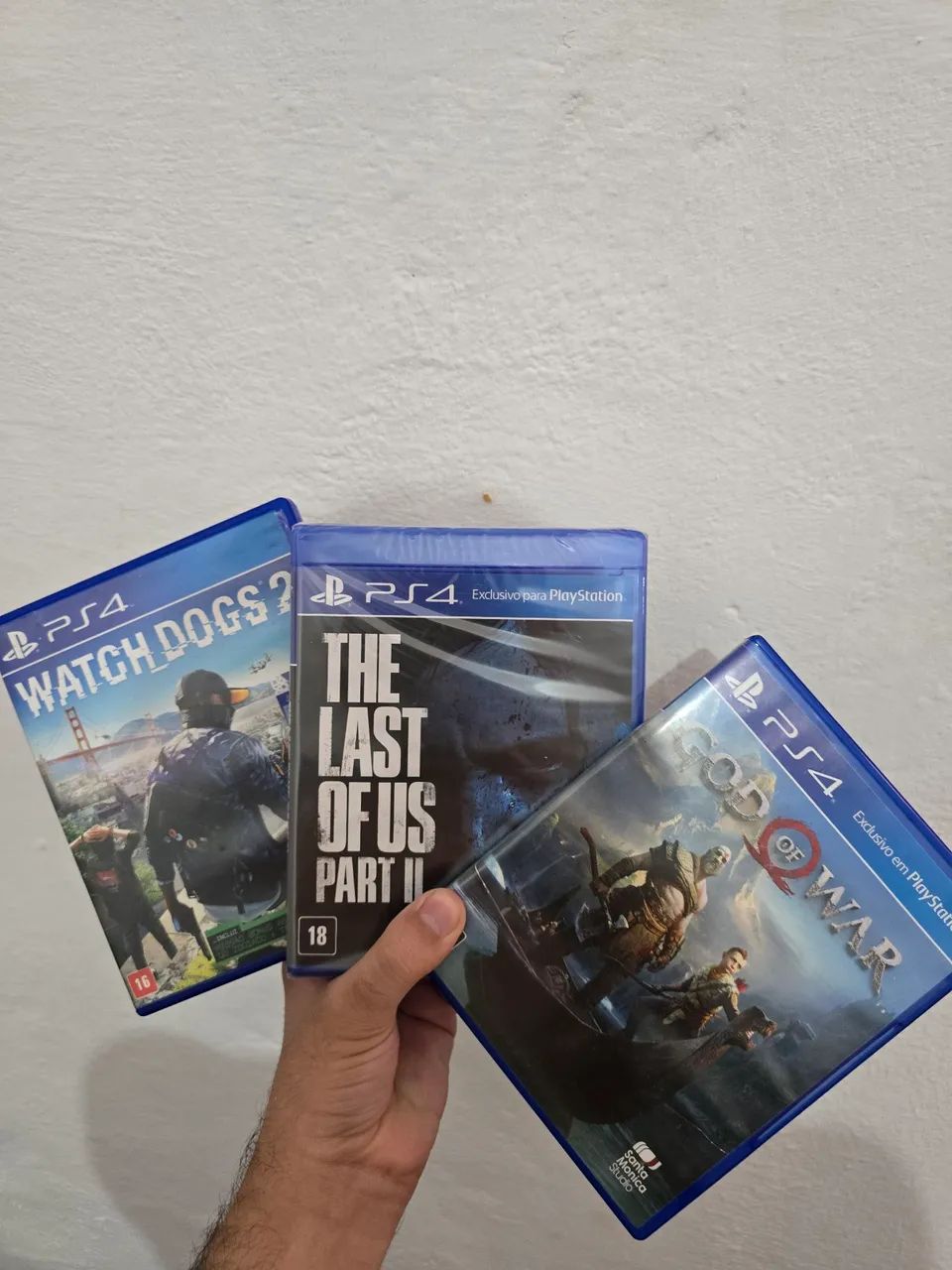 3 jogos de Ps4