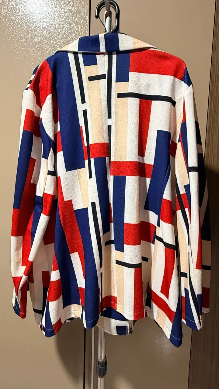Blazer colorido Shein 3xL